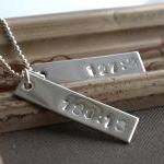 Personal Bible Verse Necklace