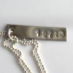 Personal Bible Verse Necklace